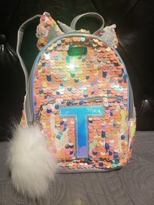 justice letter a backpack