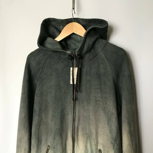 Hooded Zip Cardigan Jacket Grey 