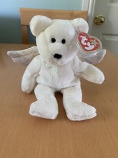 TY BEANIE BABY HERALD - ANGEL BEAR - MINT CONDITION - RETIRED WITH TAGS