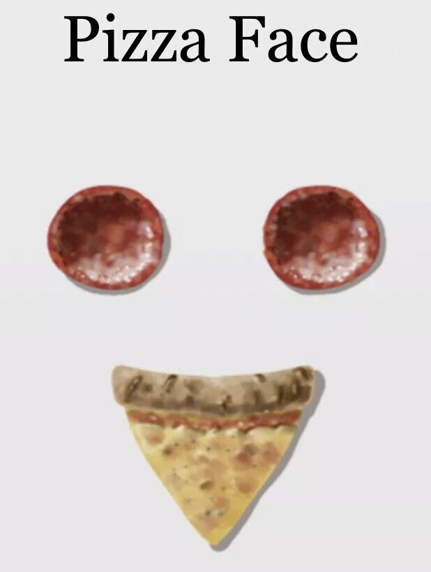 Roblox Loyal Pizza Warrior Pizza Face *Code Only Messaged* Avatar Accessory  191726004042