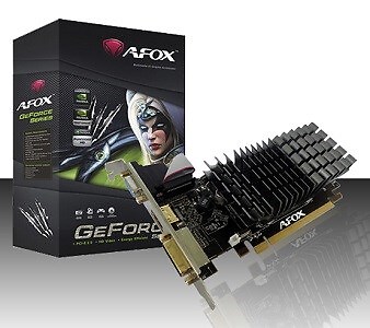 4897033785570 AFOX GEFORCE G210 1GB DDR2 LOW PROFILE AF210-1024D2LG2 AFOX