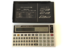 Used SHARP Pocket Computer PC-1245 Not Working From Japan Junk As is