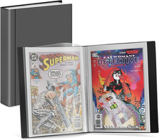 Comic Book Storage Album - for Current, Silver Age, Regular Bagged and Boarded,