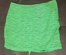 Savage X Fenty All Over Me Mini Skirt Green Medium