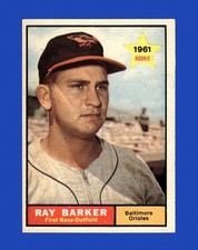 1961 Topps Set-Break #428 Ray Barker NM-MT OR BETTER *GMCARDS*