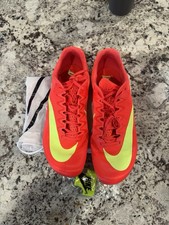Nike Zoom Rival Track  Field Sprinting Spikes Bright Crimson Size 14 New