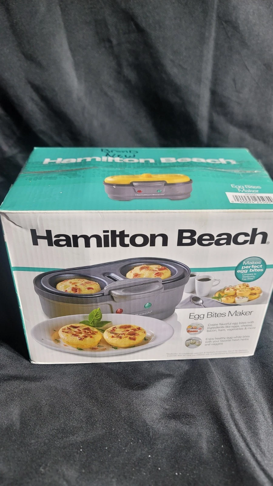 Hamilton Beach Egg Bites Maker and Cooker 2 Egg Capacity *New In Box*
Opens in a new window or tab
