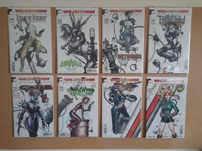 Wildstorm New Horizons - 8 Variant Cover lot, Gen 13 Wetworks DV8 Stormwatch