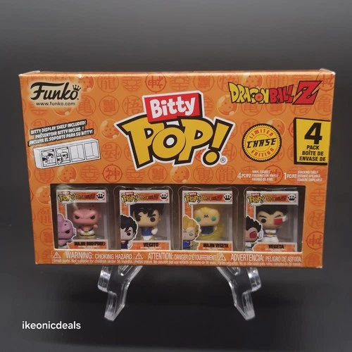 Funko Bitty Pop! Dragon Ball Bitty Pop Dragon Ball Z 4-Pk Rare Chase Vegeta