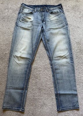 Buffalo David Bitton Jeans Mens 32x30 Driven X Basic Straight Stretch Stretch