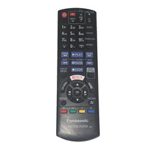 OEM Panasonic BLU-RAY DISC DVD PLAYER IR6 REMOTE for DMP-BD75 DMP-BD755 Clean