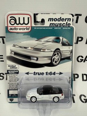 AUTO WORLD 1991 Eagle Talon TSi White 1:64 Diecast Modern Muscle