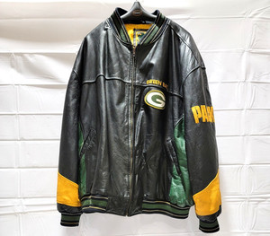 Green Bay Packers Leather Jacket | eBay
