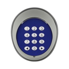 Powered Waterproof Wireless Keypad Zinc Alloy Shell Sturdy and Reliable