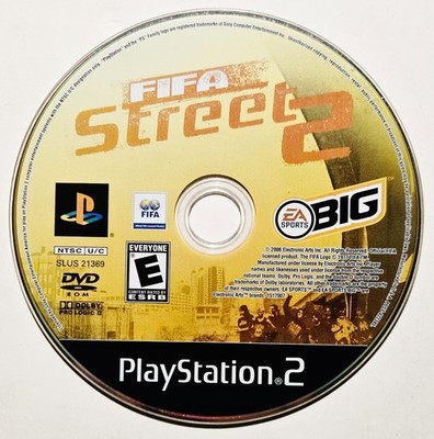 FIFA Street 2 (Sony PlayStation 2, 2006) PS2 Disc Only *Scratched / Untested* EA