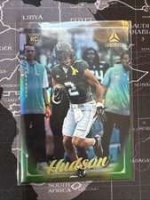 2025 Panini Luminance Kobe Hudson Green /100 No. 169 RC Carolina Panthers