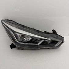 NISSAN MICRA DRIVERS SIDE RIGHT LED HEADLIGHT K14 2019 2024 GENUINE DAMAGED