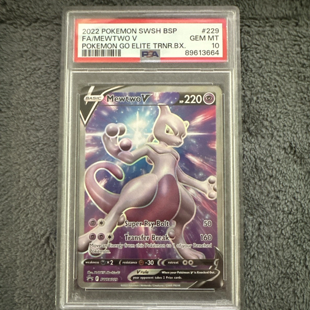 Mewtwo V Pokémon TCG Cards for sale | eBay