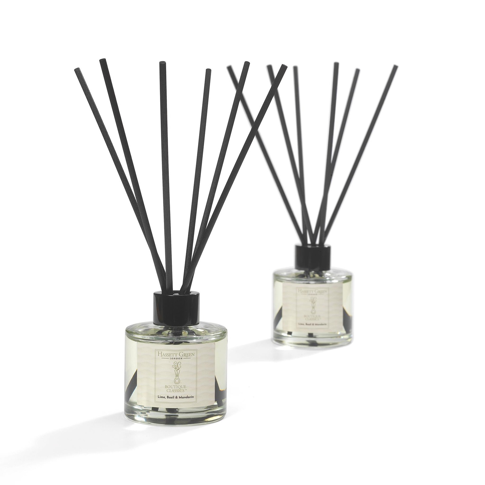 Hassett Green Lime Basil & Mandarin - Reed Diffuser Duo Set - 2 x 125ml