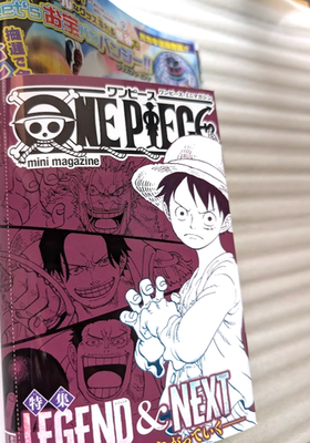 Weekly Shonen Jump 2026 No.4/5 One Piece Mini Magazine Card Game