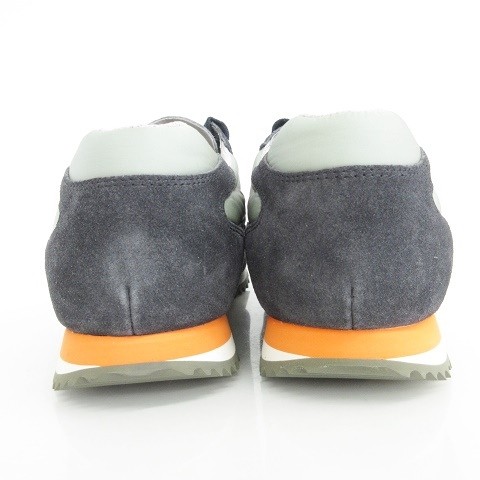 PRADA SPORT Sneakers Low Cut Nylon Leather 65 Green Gray Black Used Box thumbnail 2