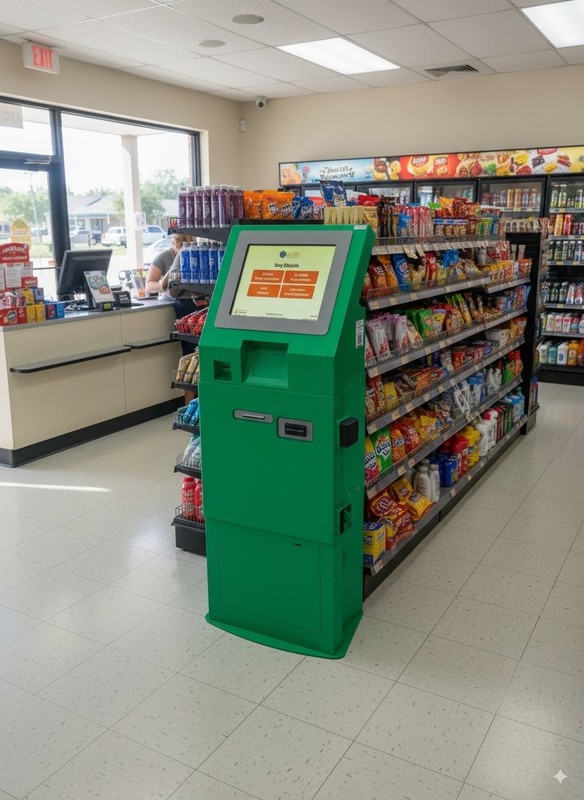 Plag-and- Play Payment Kiosk, Point of Sale, SelfService Kiosk, Touchscre