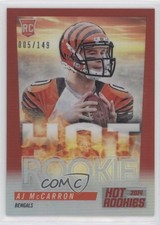 2014 Panini Hot Rookies Fat Pack Red Prizm 5/149 AJ McCarron #HR-AM 0q3