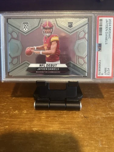 2024 Panini Mosaic NFL Debut Jayden Daniels #272 (RC) PSA 9 Mint