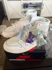 Jordan 1 Retro High Virgil Abloh Archive Alaska AA3834-100 Men Size 12