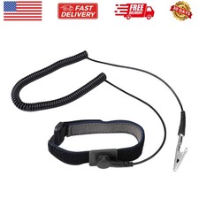 Anti Static Wrist Strap, 11" Anti Static Wristband Grounding Bracelet with Al...