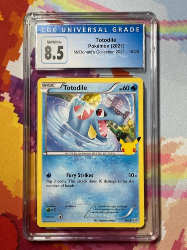 Totodile graded CGC 8.5 for sale on eBay