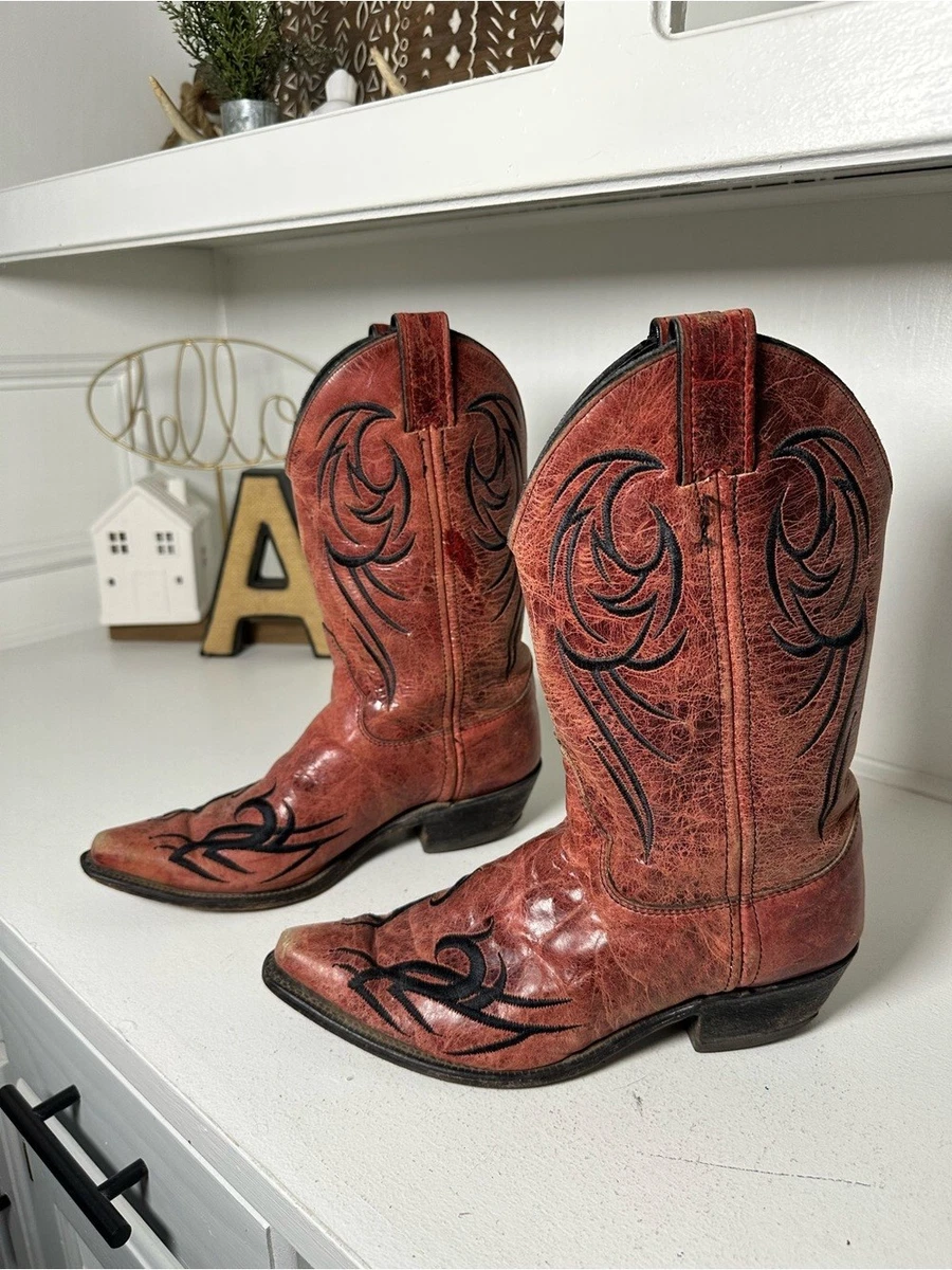Justin Boots Red Boots for Women for sale - eBay