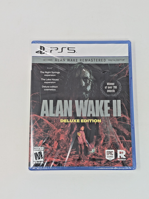 Alan Wake 2 Deluxe Edition (PS5, PlayStation 5) Brand New, Sealed