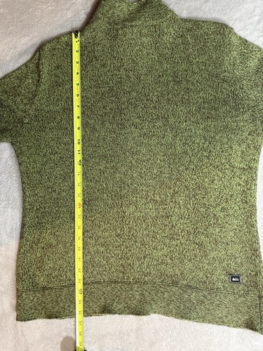 CHAQUETA POLAR CON CREMALLERA COMPLETA REI Verde MUJER TALLA XL Exterior Senderismo Tejido Cálido - Imagen 9 de 11