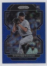 2022 Panini Prizm Tier III Blue Donut Circle 186/199 Stephen Ridings #242 0q3