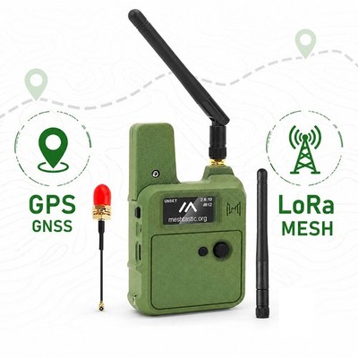 GPS LoRa Mesh Device for Outdoor Mapping and Location Sharing with Meshtastic