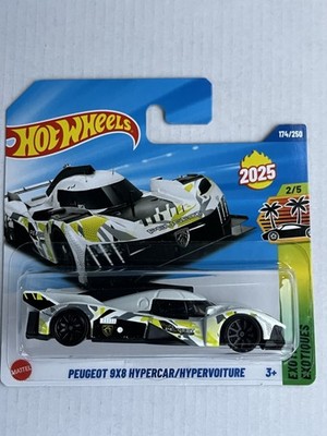Hot Wheels 2025 * PEUGEOT 9X8 HYPERCAR, white * M-Case