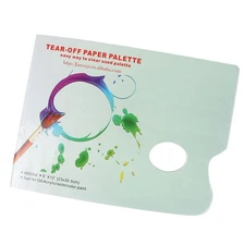 A4 Tear Off Paper Palette 30 Sheets for Watercolor Oil Painting Gouache Artist S