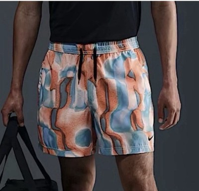 Nike Form Dri-FIT 5'' Unlined Versatile Shorts Coral Blue HQ0225-664 Men s sz XXL