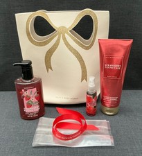 Bath  Body Works Gift Set - Strawberry Pound Cake - NEW