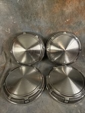 4 Mopar Dog Dish Hub Caps 69-71 Plymouth Road Runner Cuda Gtx Valiant Duster