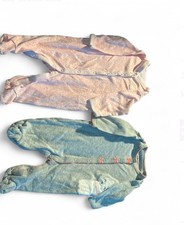 Carters Carters Charming baby Footies Set - Pastel Pink and Grey size: 3months