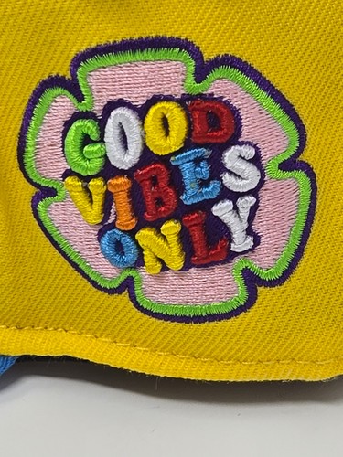MLB PHILADELPHIA PHILLIES - PRO STANDARD LUXURY HAT YELLOW GOOD VIBES ONLY LOVE - Picture 9 of 12