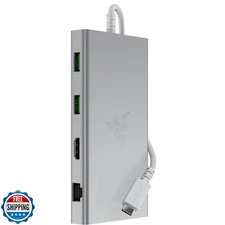 Razer USB C Dock 11-Port Travel Charging Station for Windows MacBook Laptop i