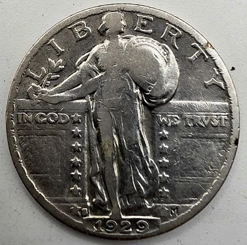 《SILVER》  1929-S  Standing Liberty Quarter *SILVER*
