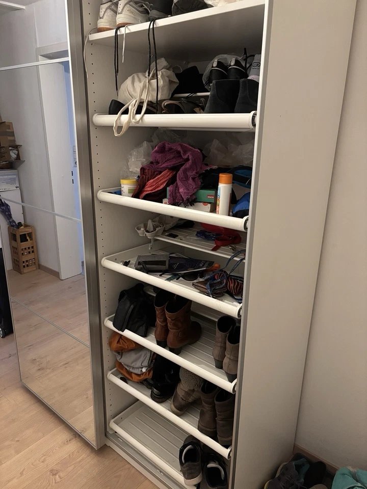PAX-Kleiderschrank von Ikea, Auli-Türen 2 m breit, 2,36 m  hoch