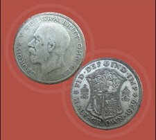 1929 Half Crown George v UK Coin