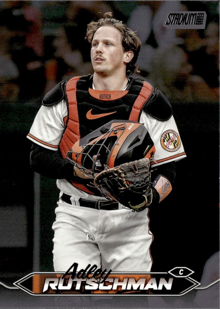 2024 Topps Stadium Club - Black Foil #60 Adley Rutschman