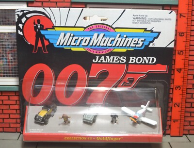特撮 007 JAMES BOND MicroMachines Micro Machines Galoob Carded Set - James Bond - 007