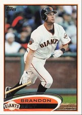 2012 Topps Brandon Belt San Francisco Giants #141
